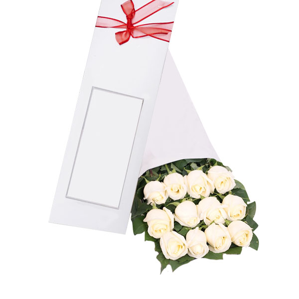 Caja de Rosas Blancas (12)